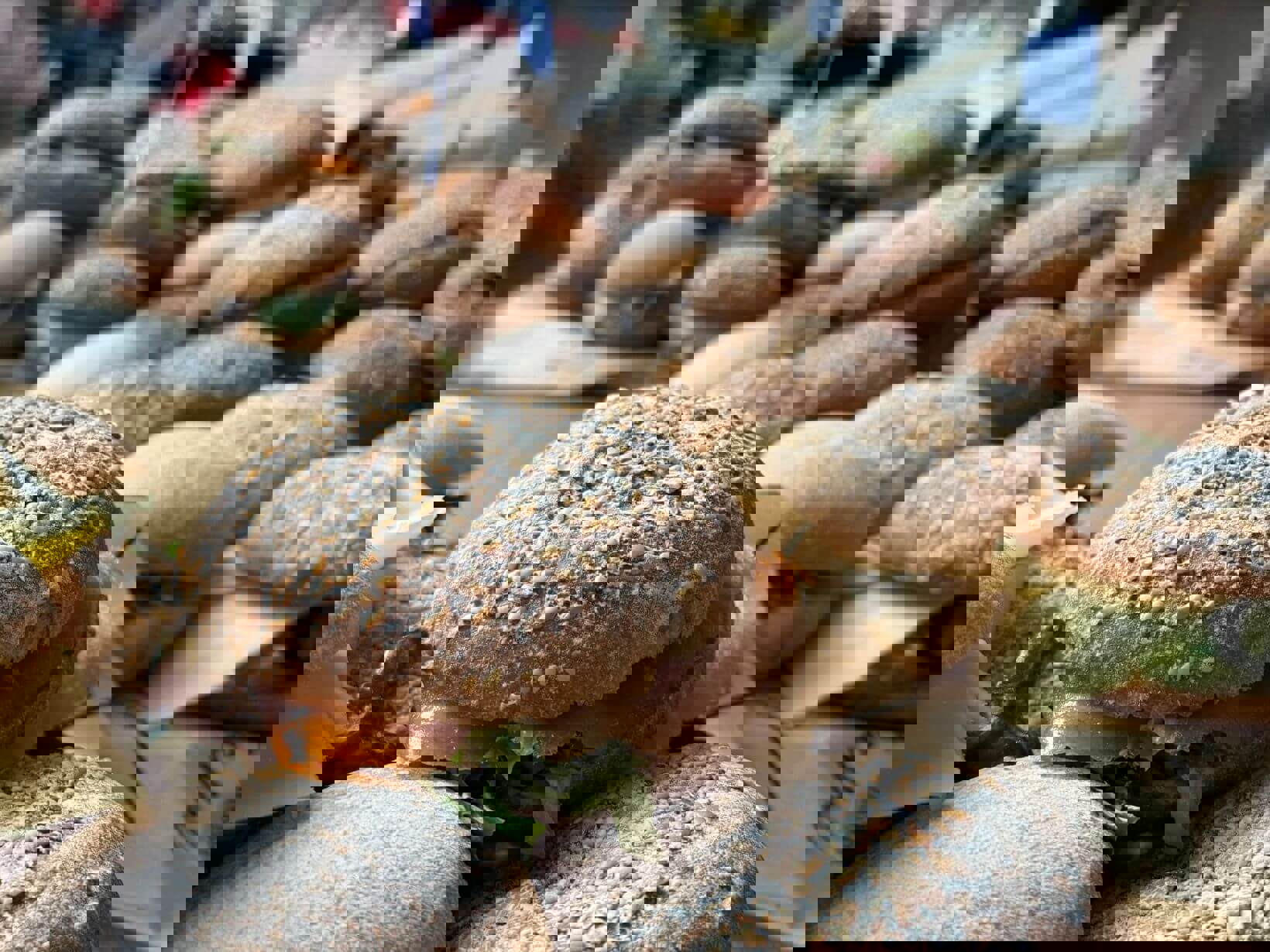 Vers belegde broodjes