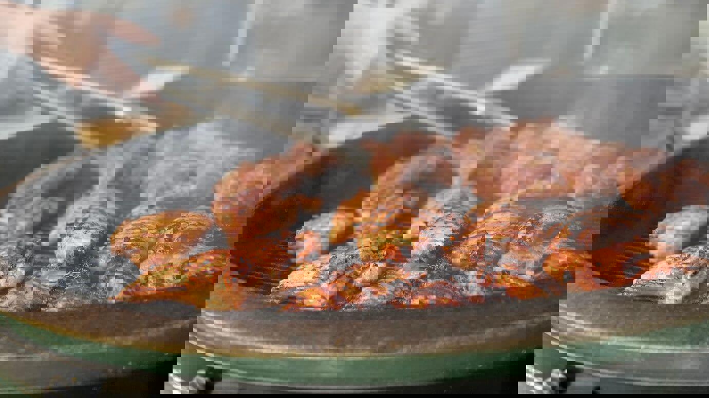 Vlees op de Big Green Egg